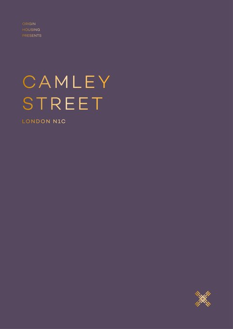 Camley Street, London N1C – Origin Housing brochure cover